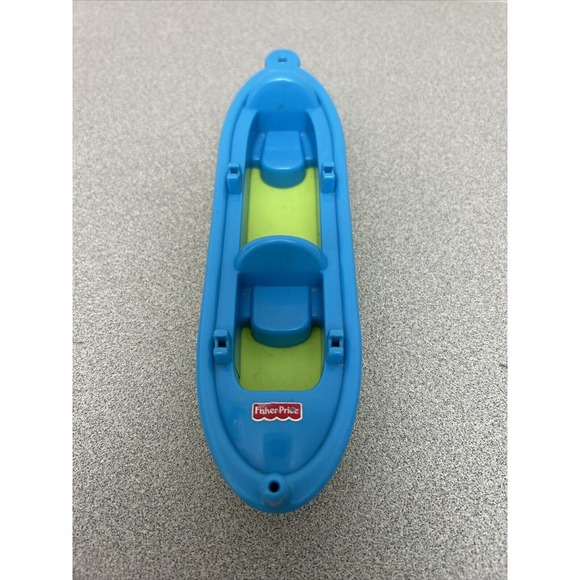 Fisher -Price Loving‎ Family Blue Green Kayak/Boat, Replacement, No Paddles - Picture 1 of 7